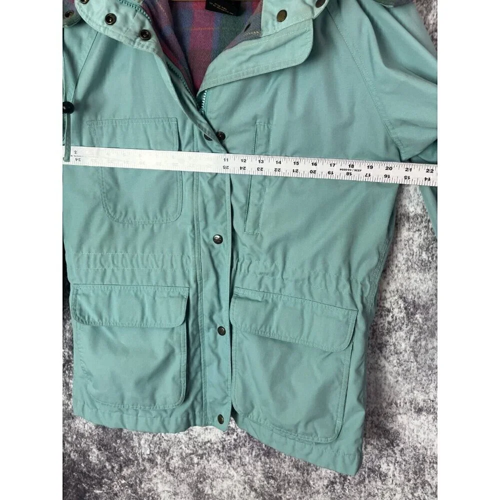 Vintage‎ Eddie Bauer Jacket Womens M Wool Lined Mountain Parka Barn Chore Ski